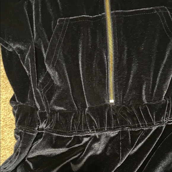 Fabletics Navy Velvet Jumpsuit - Picture 3 of 5